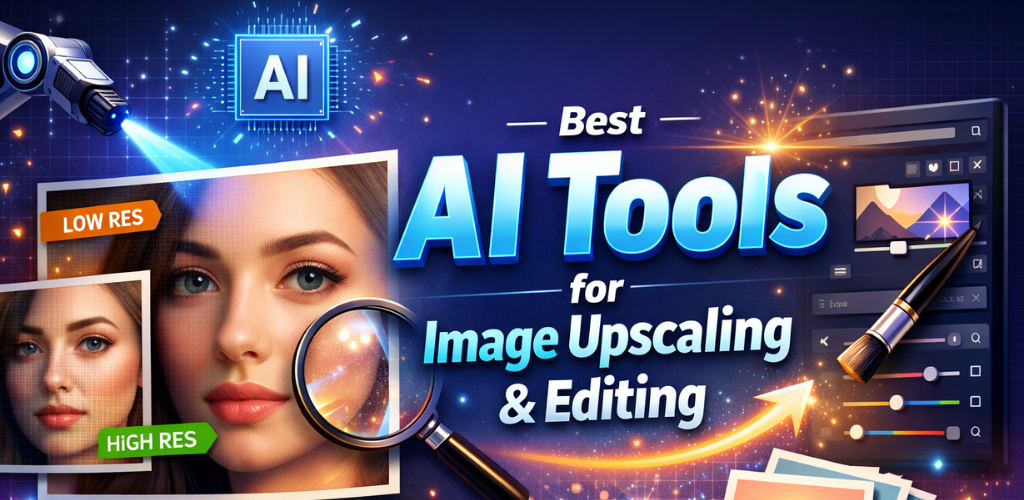 Best AI Tools for Image Upscaling & Editing